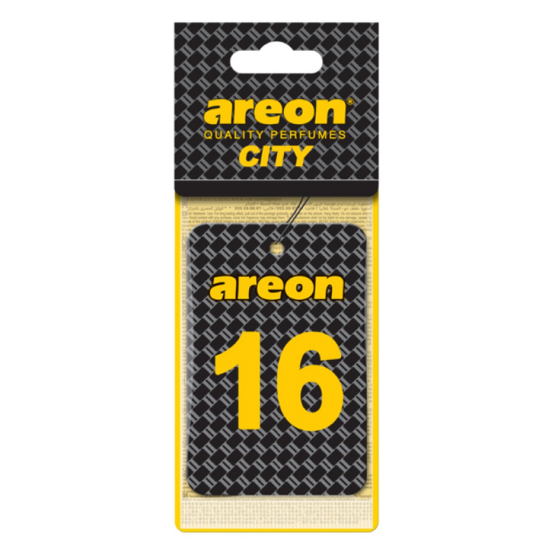 Areon City Vanilla Black 16 Oto Araç Kokusu